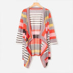 Casaco Feminino Tricot Listrado